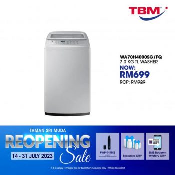 TBM-Reopening-Promotion-at-Taman-Sri-Muda-14-350x350 - Computer Accessories Electronics & Computers Home Appliances IT Gadgets Accessories Promotions & Freebies Selangor 
