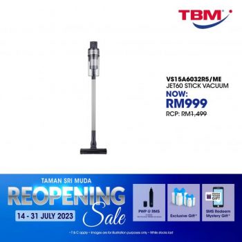 TBM-Reopening-Promotion-at-Taman-Sri-Muda-15-350x350 - Computer Accessories Electronics & Computers Home Appliances IT Gadgets Accessories Promotions & Freebies Selangor 