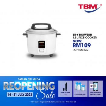TBM-Reopening-Promotion-at-Taman-Sri-Muda-18-350x350 - Computer Accessories Electronics & Computers Home Appliances IT Gadgets Accessories Promotions & Freebies Selangor 