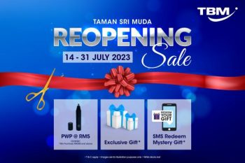 TBM-Reopening-Promotion-at-Taman-Sri-Muda-350x233 - Computer Accessories Electronics & Computers Home Appliances IT Gadgets Accessories Promotions & Freebies Selangor 