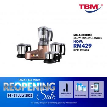 TBM-Reopening-Promotion-at-Taman-Sri-Muda-4-350x350 - Computer Accessories Electronics & Computers Home Appliances IT Gadgets Accessories Promotions & Freebies Selangor 