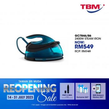TBM-Reopening-Promotion-at-Taman-Sri-Muda-8-350x350 - Computer Accessories Electronics & Computers Home Appliances IT Gadgets Accessories Promotions & Freebies Selangor 