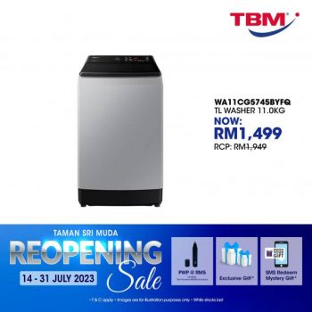 TBM-Reopening-Promotion-at-Taman-Sri-Muda-9-350x350 - Computer Accessories Electronics & Computers Home Appliances IT Gadgets Accessories Promotions & Freebies Selangor 