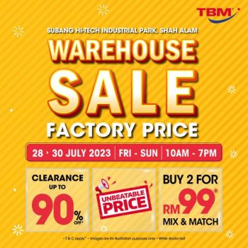 TBM-Warehouse-Sale-350x350 - Electronics & Computers Home Appliances IT Gadgets Accessories Kitchen Appliances Selangor Warehouse Sale & Clearance in Malaysia 