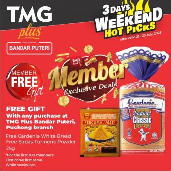 TMG-Plus-3-Days-Weekend-Promotion-at-Bandar-Puteri-Puchong-1-350x350 - Promotions & Freebies Selangor Supermarket & Hypermarket 