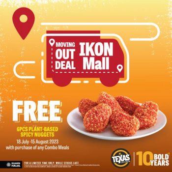 Texas-Chicken-Moving-Out-Deal-at-Ikon-Mall-350x350 - Beverages Food , Restaurant & Pub Kuala Lumpur Promotions & Freebies Selangor 