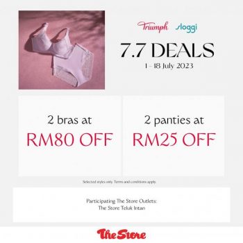 Triumph-Sloggi-Bras-Panties-7.7-Sale-at-The-Store-350x350 - Fashion Accessories Fashion Lifestyle & Department Store Lingerie Malaysia Sales Perak Underwear 