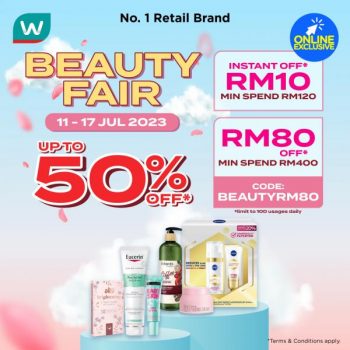 Watsons-Beauty-Fair-Sale-350x350 - Beauty & Health Health Supplements Johor Kedah Kelantan Kuala Lumpur Malaysia Sales Melaka Negeri Sembilan Online Store Pahang Penang Perak Perlis Personal Care Putrajaya Sabah Sarawak Selangor Terengganu 