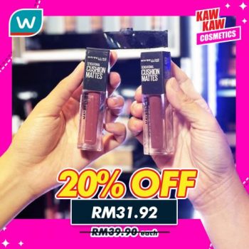 Watsons-Cosmetics-Promotion-23-350x350 - Beauty & Health Cosmetics Johor Kedah Kelantan Kuala Lumpur Melaka Negeri Sembilan Online Store Pahang Penang Perak Perlis Promotions & Freebies Putrajaya Sabah Sarawak Selangor Terengganu 