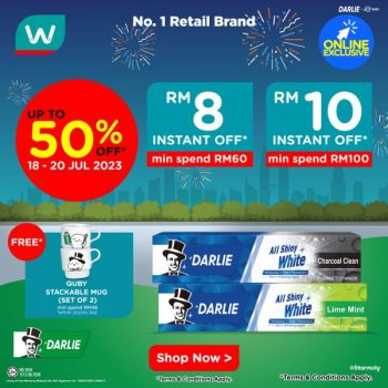 Watsons-Darlie-Promotion-350x350 - Beauty & Health Johor Kedah Kelantan Kuala Lumpur Melaka Negeri Sembilan Online Store Pahang Penang Perak Perlis Personal Care Promotions & Freebies Putrajaya Sabah Sarawak Selangor Terengganu 