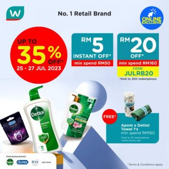 Watsons-Reckitt-Brand-Day-Sale-350x350 - Beauty & Health Health Supplements Johor Kedah Kelantan Kuala Lumpur Malaysia Sales Melaka Negeri Sembilan Online Store Pahang Penang Perak Perlis Personal Care Putrajaya Sabah Sarawak Selangor Terengganu 