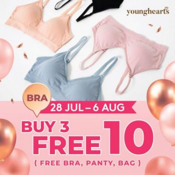 Young-Hearts-Buy-3-Free-10-Promotion-at-Pavilion-KL-350x350 - Fashion Accessories Fashion Lifestyle & Department Store Kuala Lumpur Lingerie Promotions & Freebies Selangor Underwear 