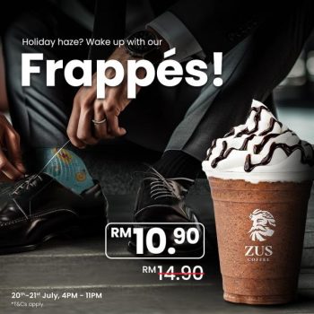 ZUS-Coffee-Frappe-Flash-Deal-350x350 - Beverages Food , Restaurant & Pub Johor Kedah Kelantan Kuala Lumpur Melaka Negeri Sembilan Pahang Penang Perak Perlis Promotions & Freebies Putrajaya Sabah Sarawak Selangor Terengganu 