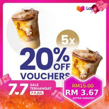ZUS-Coffee-Lazada-7.7-Promotion-1-350x350 - Beverages Food , Restaurant & Pub Johor Kedah Kelantan Kuala Lumpur Melaka Negeri Sembilan Online Store Pahang Penang Perak Perlis Promotions & Freebies Putrajaya Sabah Sarawak Selangor Terengganu 