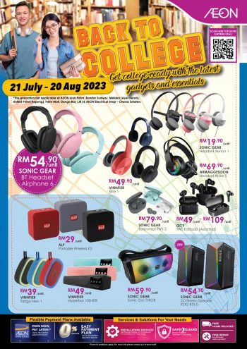 AEON-Back-To-College-Promotion-3-350x495 - Johor Kedah Kelantan Kuala Lumpur Melaka Negeri Sembilan Pahang Penang Perak Perlis Promotions & Freebies Putrajaya Sabah Sarawak Selangor Supermarket & Hypermarket Terengganu 