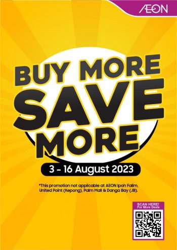 AEON-Buy-More-Save-More-Promotion-350x495 - Johor Kedah Kelantan Kuala Lumpur Melaka Negeri Sembilan Pahang Penang Perak Perlis Promotions & Freebies Putrajaya Sabah Sarawak Selangor Supermarket & Hypermarket Terengganu 