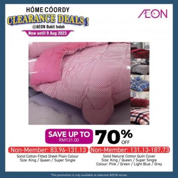 AEON-Home-Coordy-Clearance-Sale-at-Bukit-Indah-1-350x350 - Beddings Home & Garden & Tools Home Decor Johor Supermarket & Hypermarket Warehouse Sale & Clearance in Malaysia 