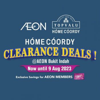AEON-Home-Coordy-Clearance-Sale-at-Bukit-Indah-350x350 - Beddings Home & Garden & Tools Home Decor Johor Supermarket & Hypermarket Warehouse Sale & Clearance in Malaysia 