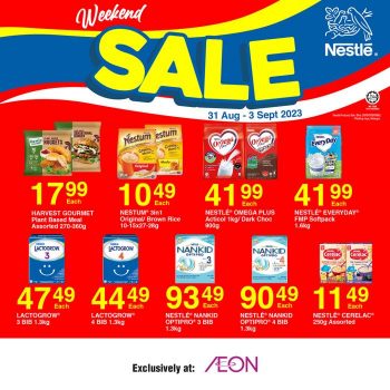 AEON-Nestle-Weekend-Sale-1-350x350 - Johor Kedah Kelantan Kuala Lumpur Malaysia Sales Melaka Negeri Sembilan Pahang Penang Perak Perlis Putrajaya Sabah Sarawak Selangor Supermarket & Hypermarket Terengganu 