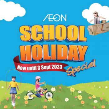 AEON-School-Holiday-Promotion-350x350 - Johor Kedah Kelantan Kuala Lumpur Melaka Negeri Sembilan Pahang Penang Perak Perlis Promotions & Freebies Putrajaya Sabah Sarawak Selangor Supermarket & Hypermarket Terengganu 