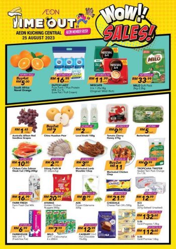 AEON-Time-Out-Promotion-at-Kuching-Central-1-350x495 - Promotions & Freebies Sarawak Supermarket & Hypermarket 
