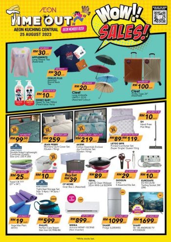 AEON-Time-Out-Promotion-at-Kuching-Central-2-350x495 - Promotions & Freebies Sarawak Supermarket & Hypermarket 