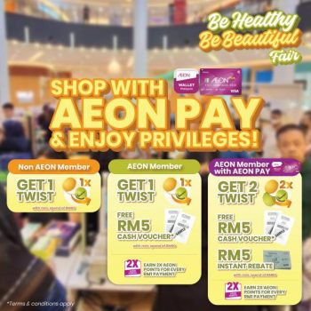 AEON-Wellness-Be-Healthy-Be-Beautiful-Fair-Sale-at-IOI-Mall-Puchong-2-350x350 - Beauty & Health Health Supplements Malaysia Sales Personal Care Selangor 