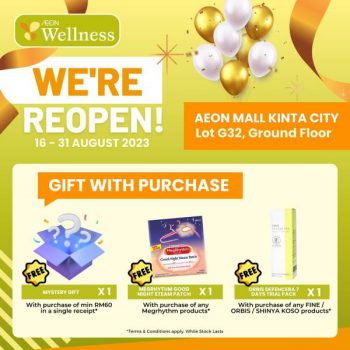 AEON-Wellness-Reopening-Promotion-at-AEON-Mall-Kinta-City-2-350x350 - Beauty & Health Cosmetics Health Supplements Perak Personal Care Promotions & Freebies 