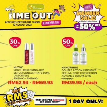 AEON-Wellness-Time-Out-Member-Sale-at-Bukit-Tinggi-2-350x350 - Malaysia Sales Selangor Supermarket & Hypermarket 