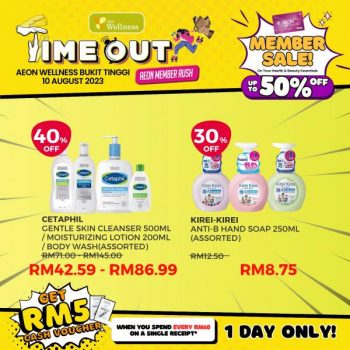 AEON-Wellness-Time-Out-Member-Sale-at-Bukit-Tinggi-4-350x350 - Malaysia Sales Selangor Supermarket & Hypermarket 