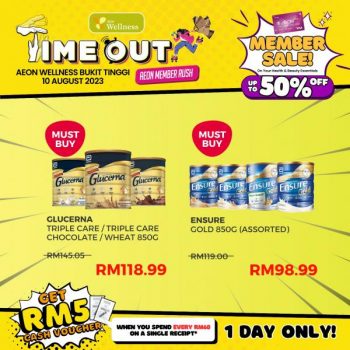 AEON-Wellness-Time-Out-Member-Sale-at-Bukit-Tinggi-7-350x350 - Malaysia Sales Selangor Supermarket & Hypermarket 
