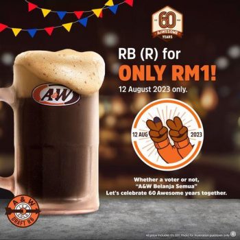 AW-State-Election-PRN-RB-for-RM1-Promotion-350x350 - Beverages Food , Restaurant & Pub Johor Kedah Kelantan Kuala Lumpur Melaka Negeri Sembilan Pahang Penang Perak Perlis Promotions & Freebies Putrajaya Sabah Sarawak Selangor Terengganu 