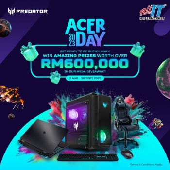 All-It-Hypermarket-Acer-Day-350x350 - Computer Accessories Electronics & Computers IT Gadgets Accessories Johor Kedah Kelantan Kuala Lumpur Laptop Melaka Negeri Sembilan Pahang Penang Perak Perlis Promotions & Freebies Putrajaya Sabah Sarawak Selangor Terengganu 