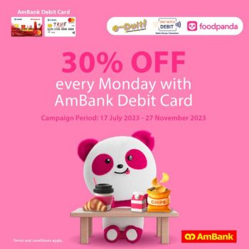 AmBank-Foodpanda-Promo-350x350 - Johor Kedah Kelantan Kuala Lumpur Melaka Negeri Sembilan Online Store Others Pahang Penang Perak Perlis Promotions & Freebies Putrajaya Sabah Sarawak Selangor Terengganu 