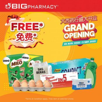 BIG-Pharmacy-6-Stores-Opening-Promotion-1-350x350 - Beauty & Health Health Supplements Melaka Penang Personal Care Promotions & Freebies Selangor 
