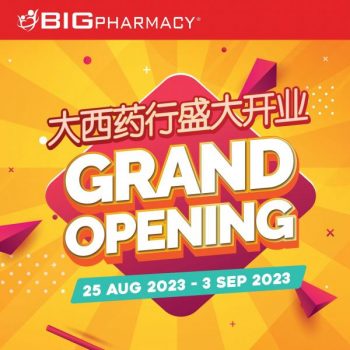 BIG-Pharmacy-6-Stores-Opening-Promotion-350x350 - Beauty & Health Health Supplements Melaka Penang Personal Care Promotions & Freebies Selangor 