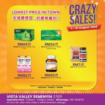 BIG-Pharmacy-Crazy-Sale-at-Vista-Valley-Semenyih-5-350x350 - Beauty & Health Health Supplements Malaysia Sales Personal Care Selangor 
