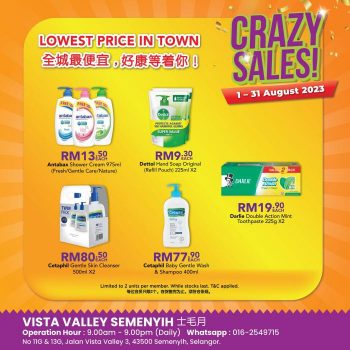 BIG-Pharmacy-Crazy-Sale-at-Vista-Valley-Semenyih-6-350x350 - Beauty & Health Health Supplements Malaysia Sales Personal Care Selangor 