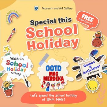 Bank-Negara-Malaysia-Museum-and-Art-Gallery-School-Holiday-Special-350x350 - Kuala Lumpur Others Promotions & Freebies Selangor 