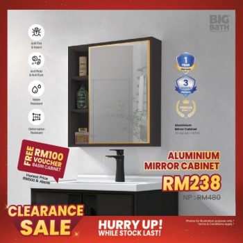 Big-Bath-Clearance-Sale-10-350x350 - Building Materials Furniture Home & Garden & Tools Home Decor Johor Kitchenware Kuala Lumpur Lightings Office Furniture Penang Perak Sabah Safety Tools & DIY Tools Sanitary & Bathroom Sarawak Selangor Warehouse Sale & Clearance in Malaysia 