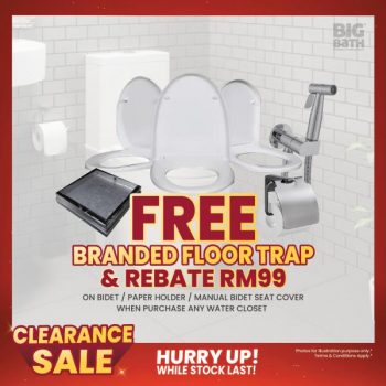 Big-Bath-Clearance-Sale-18-350x350 - Building Materials Furniture Home & Garden & Tools Home Decor Johor Kitchenware Kuala Lumpur Lightings Office Furniture Penang Perak Sabah Safety Tools & DIY Tools Sanitary & Bathroom Sarawak Selangor Warehouse Sale & Clearance in Malaysia 