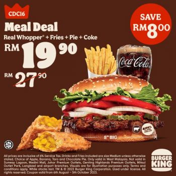 Burger-King-August-2023-Digital-Discount-Coupon-1-350x350 - Beverages Burger Food , Restaurant & Pub Johor Kedah Kelantan Kuala Lumpur Melaka Negeri Sembilan Pahang Penang Perak Perlis Promotions & Freebies Putrajaya Sabah Sarawak Selangor Terengganu 