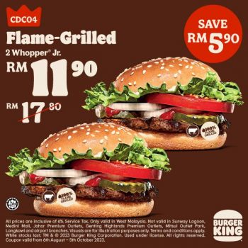 Burger-King-August-2023-Digital-Discount-Coupon-5-350x350 - Beverages Burger Food , Restaurant & Pub Johor Kedah Kelantan Kuala Lumpur Melaka Negeri Sembilan Pahang Penang Perak Perlis Promotions & Freebies Putrajaya Sabah Sarawak Selangor Terengganu 