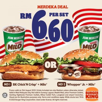 Burger-King-Merdeka-Deal-350x350 - Beverages Food , Restaurant & Pub Johor Kedah Kelantan Kuala Lumpur Melaka Negeri Sembilan Pahang Penang Perak Perlis Promotions & Freebies Putrajaya Sabah Sarawak Selangor Terengganu 
