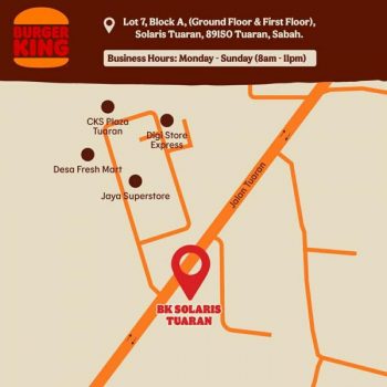 Burger-King-Opening-Promo-at-Solaris-Tuaran-3-350x350 - Beverages Burger Food , Restaurant & Pub Promotions & Freebies Sabah 