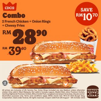 Burger-King-Special-Deal-14-350x350 - Beverages Food , Restaurant & Pub Johor Kedah Kelantan Kuala Lumpur Melaka Negeri Sembilan Pahang Penang Perak Perlis Promotions & Freebies Putrajaya Sabah Sarawak Selangor Terengganu 