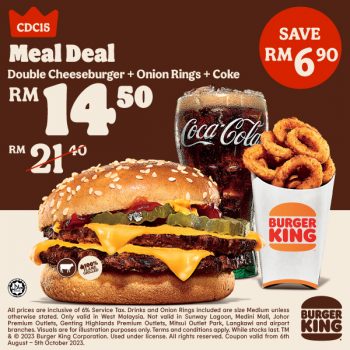 Burger-King-Special-Deal-15-350x350 - Beverages Food , Restaurant & Pub Johor Kedah Kelantan Kuala Lumpur Melaka Negeri Sembilan Pahang Penang Perak Perlis Promotions & Freebies Putrajaya Sabah Sarawak Selangor Terengganu 
