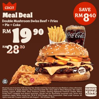 Burger-King-Special-Deal-16-350x350 - Beverages Food , Restaurant & Pub Johor Kedah Kelantan Kuala Lumpur Melaka Negeri Sembilan Pahang Penang Perak Perlis Promotions & Freebies Putrajaya Sabah Sarawak Selangor Terengganu 