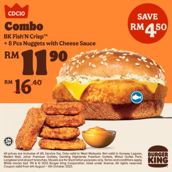 Burger-King-Special-Deal-7-350x350 - Beverages Food , Restaurant & Pub Johor Kedah Kelantan Kuala Lumpur Melaka Negeri Sembilan Pahang Penang Perak Perlis Promotions & Freebies Putrajaya Sabah Sarawak Selangor Terengganu 