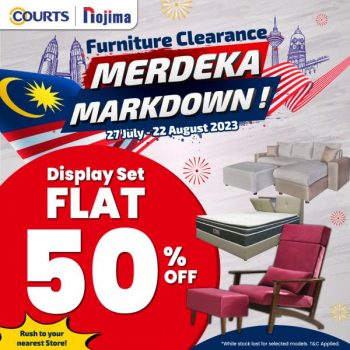 COURTS-Furniture-Clearance-Merdeka-Markdown-Sale-350x350 - Furniture Home & Garden & Tools Home Decor Johor Kedah Kelantan Kuala Lumpur Malaysia Sales Melaka Negeri Sembilan Pahang Penang Perak Perlis Putrajaya Sabah Sarawak Selangor Terengganu 